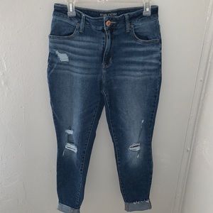 Maurices high-rise capris sz medium/ 9-10